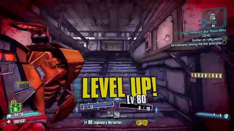 borderlands 2 fastest way 80.